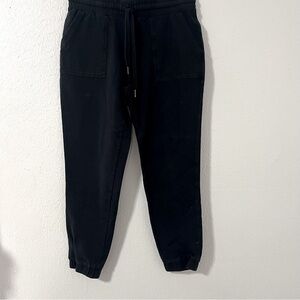 32 Degrees Women’s Small Black Tapered Ankle Joggers with Pockets and Drawstring